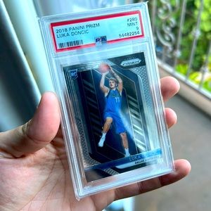 LUCA DONCIC 2018 PANINI PRIZM ROOKIE PSA 9 MINT 🔥
